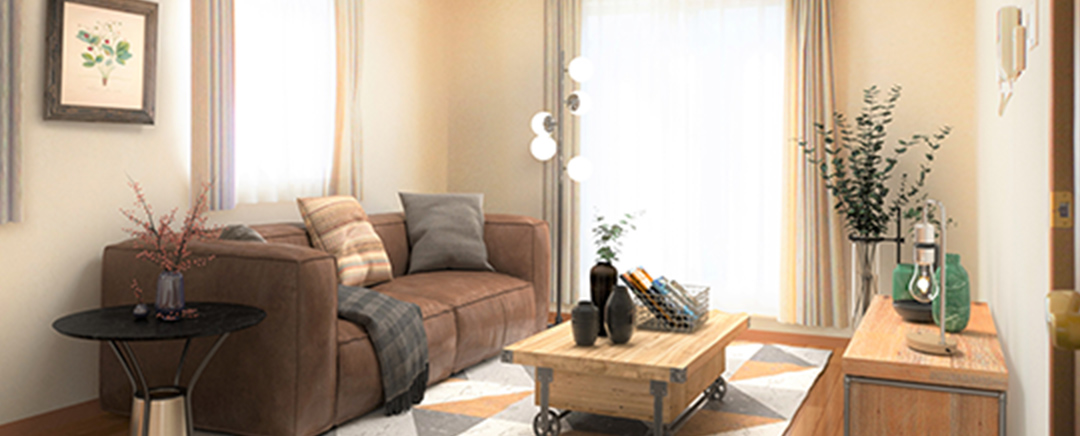 コンシェリア西新宿タワーズウエストのバーチャルステージング